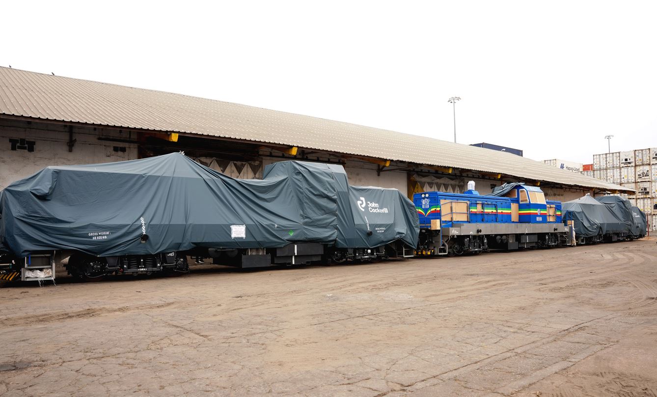 Congo: AGL réussit la manutention de 4 locomotives